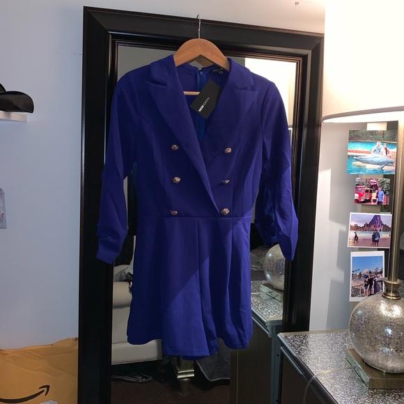 Fashion nova romper blazer - Picture 3 of 6